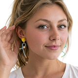 How to Style 4 New Earrings with a Plain Outfit