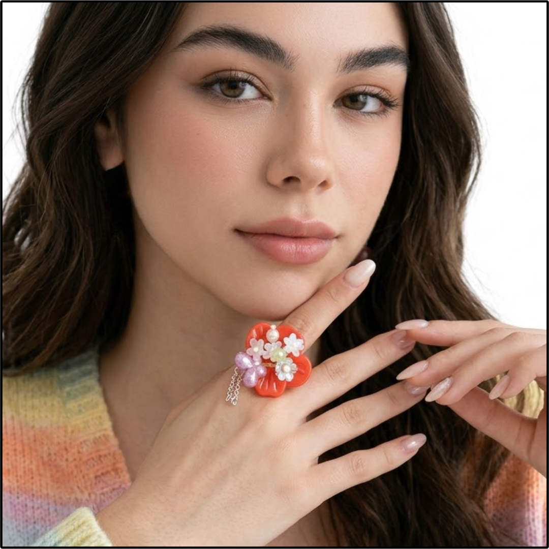 Coral Bloom Ring