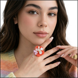 Coral Bloom Ring