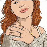 Sage Bloom Ring