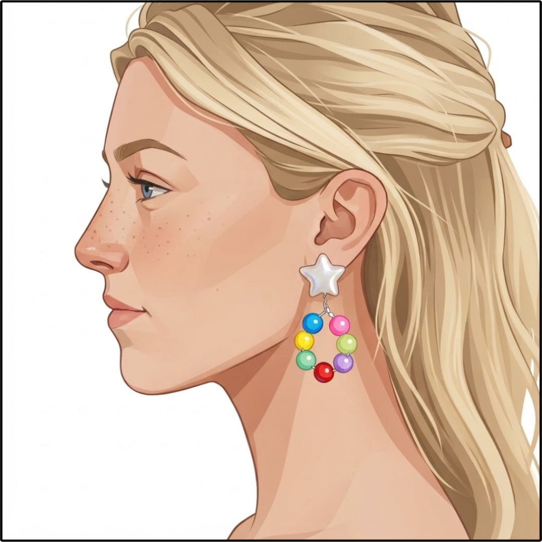 Starlight Loop Earrings