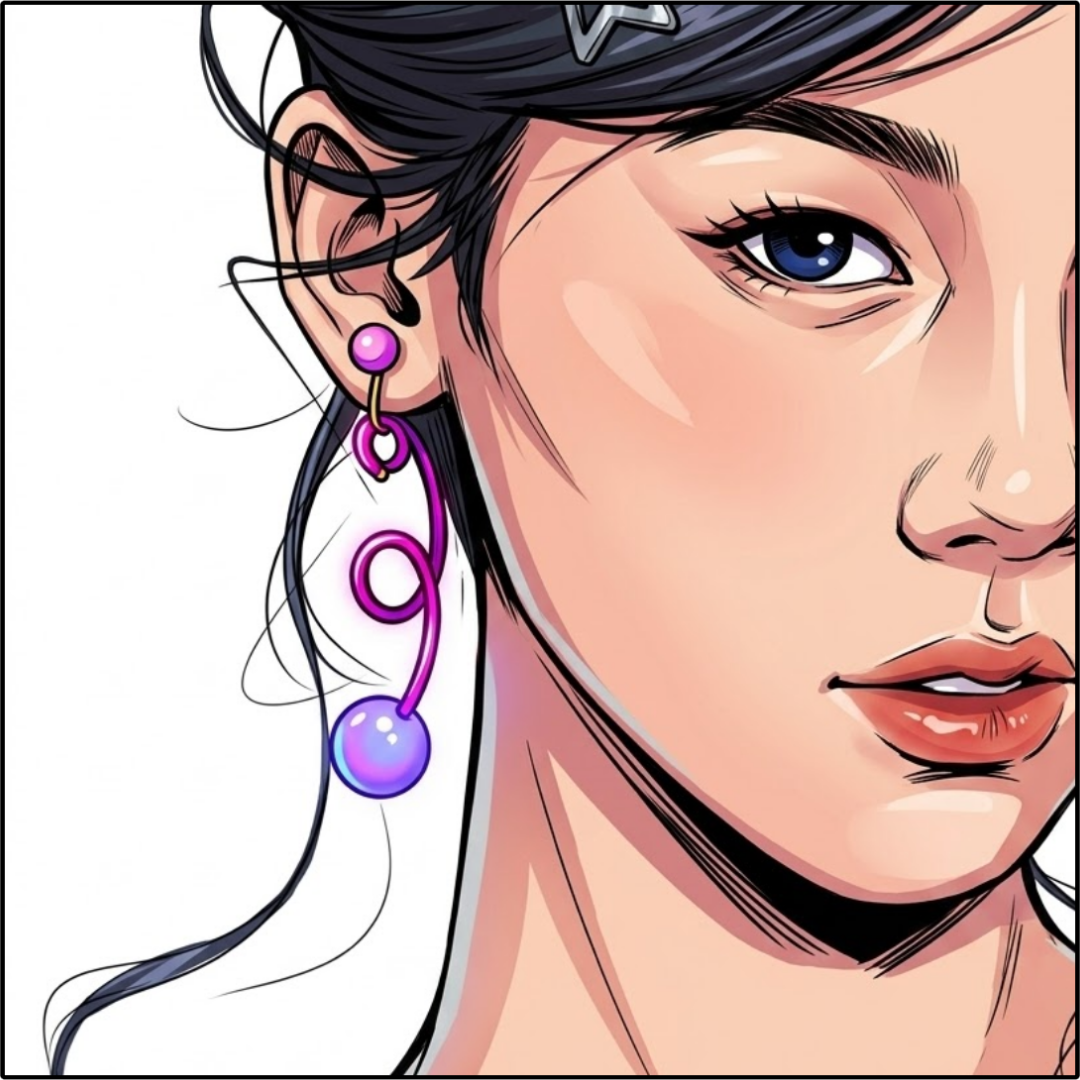 Loop Swirl Earrings