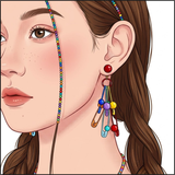 Pin Party Earrings