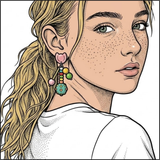 Sparkly One Earrings