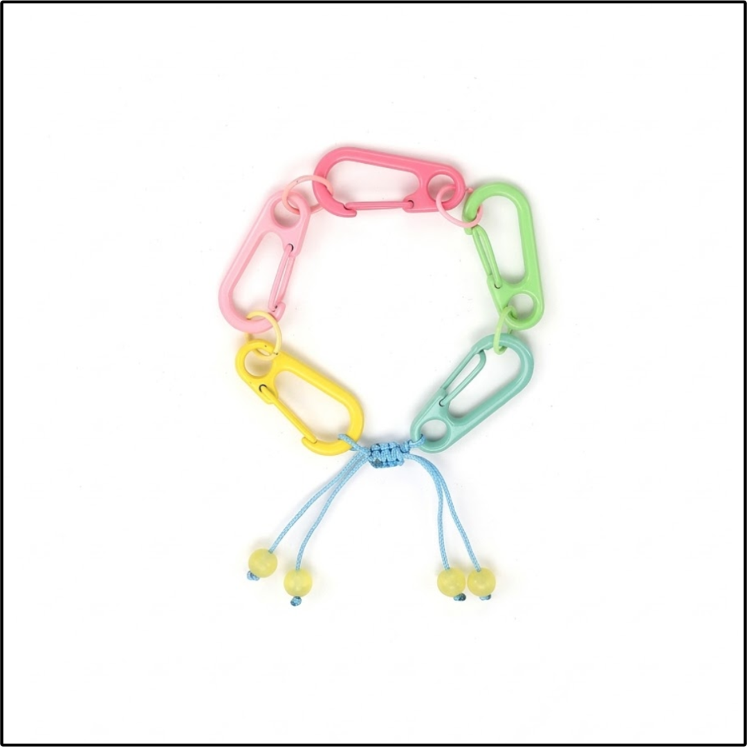 Paperclip Color Pop Bracelet
