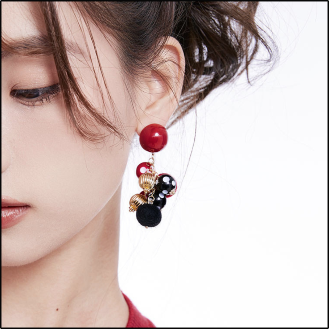 Polka Sphere Earrings