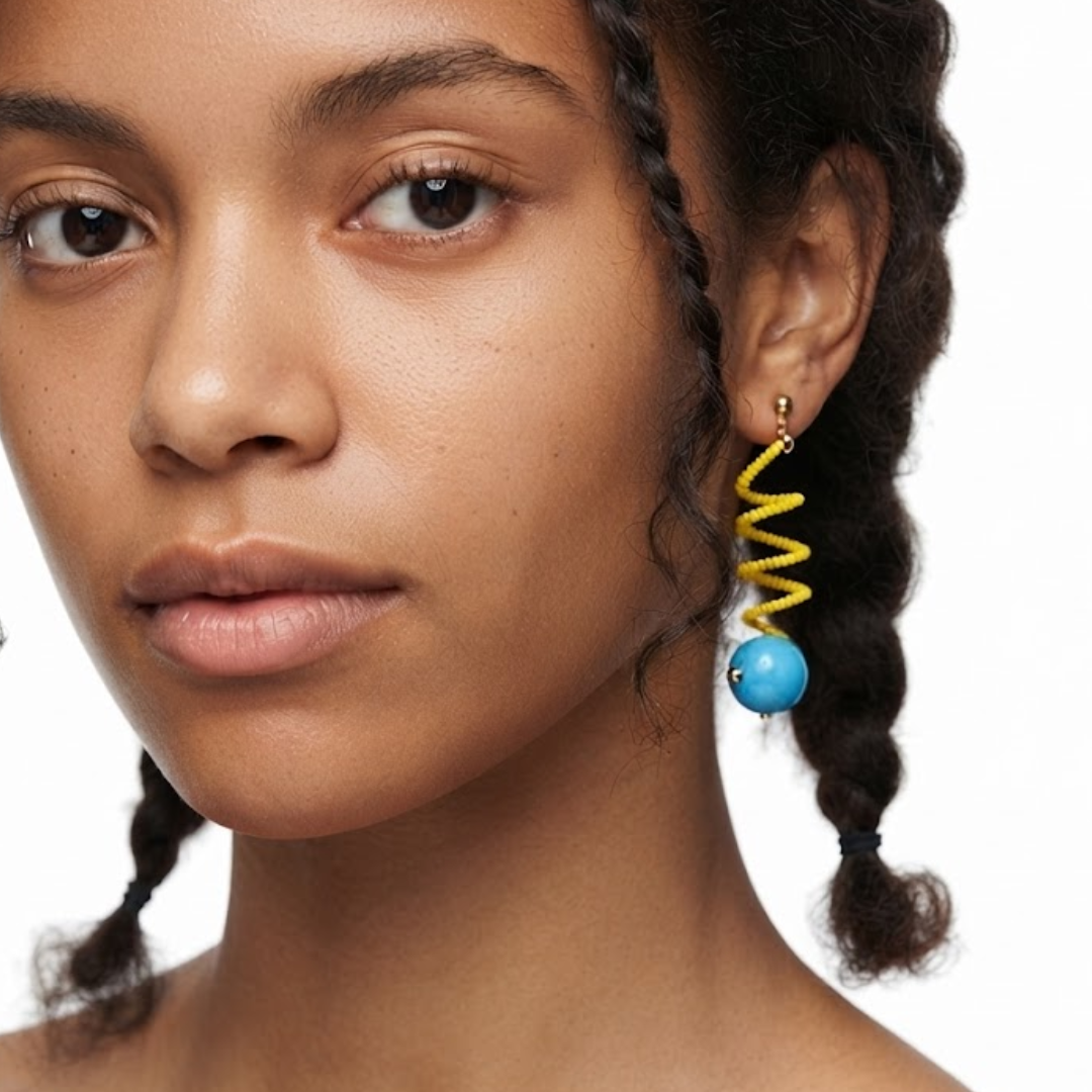 Sunny Coil Earrings
