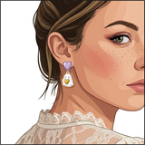 Cloud Ghost Earrings
