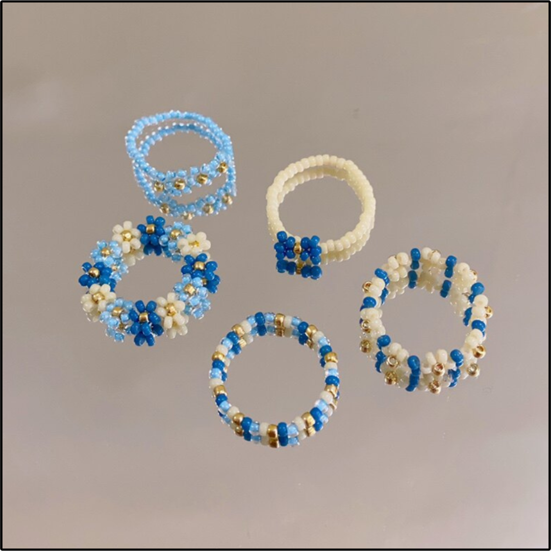Petal Blue Ring