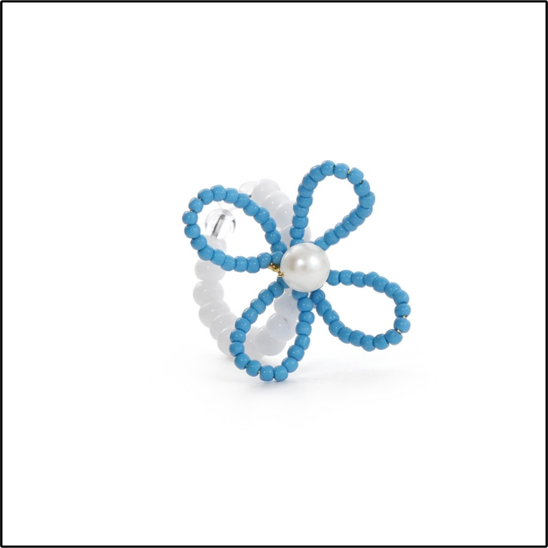 Pearl Daisy Earrings