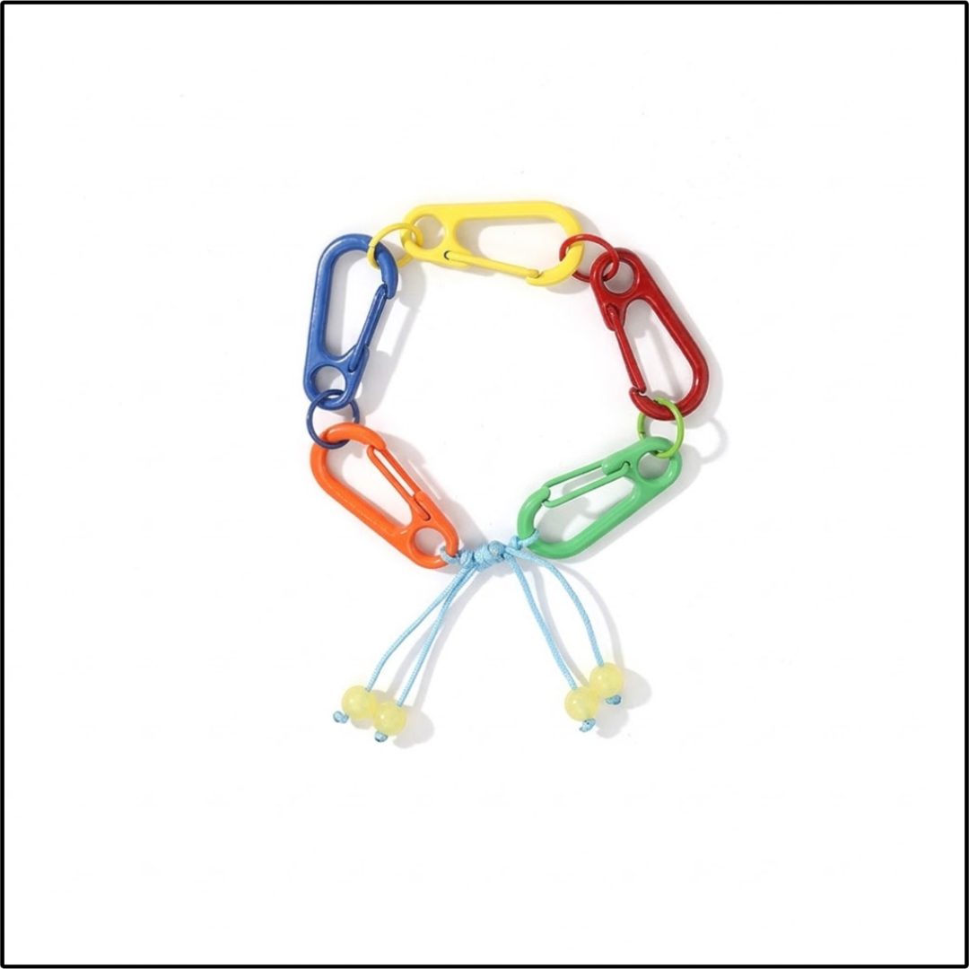 Paperclip Color Pop Bracelet