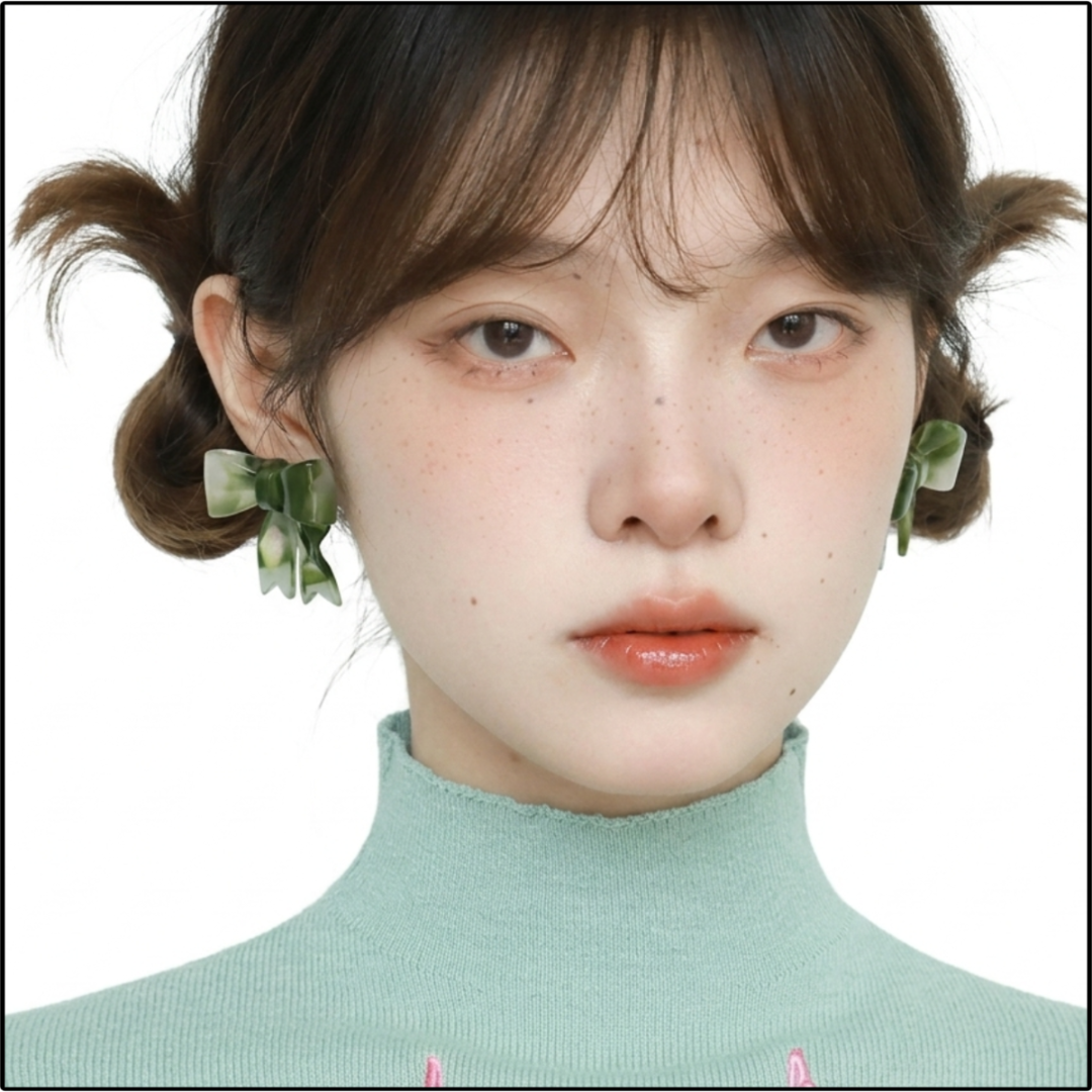 Aura Ribbon Earrings