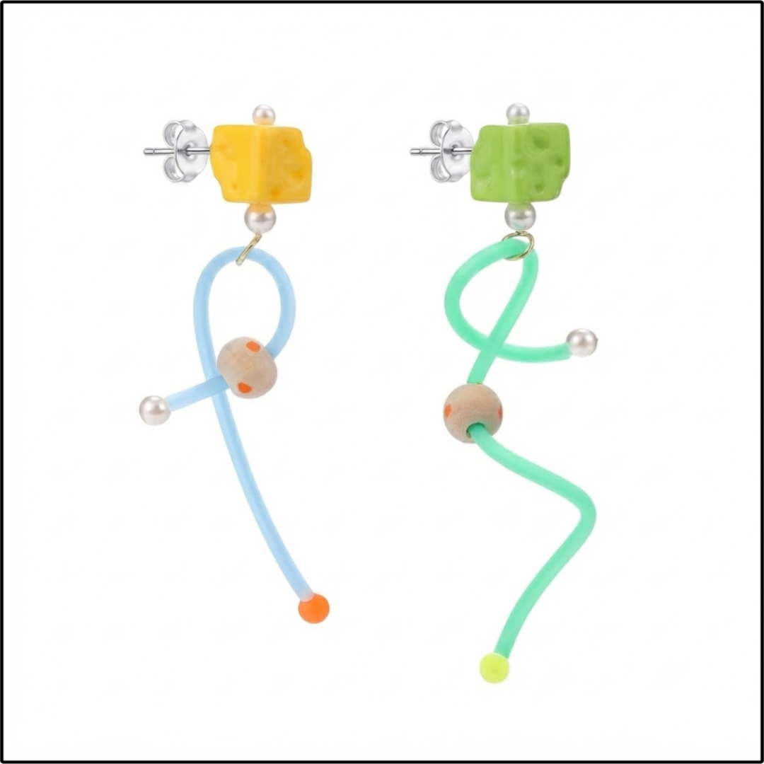 Squiggle Pop Earrings