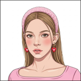Lovebug Heart Earrings