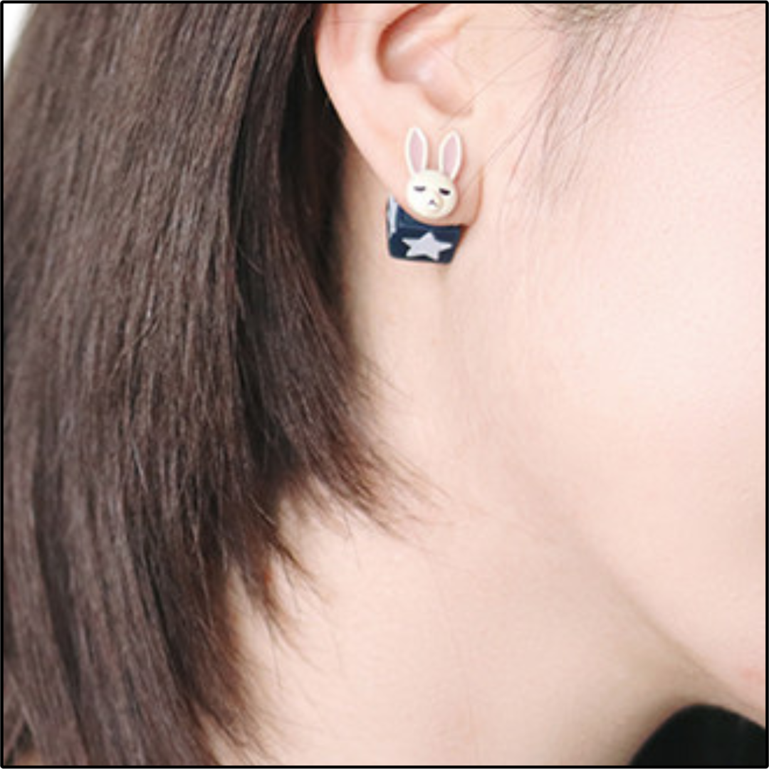 Bunny Dice Earrings