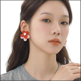 Double Blossom Earrings
