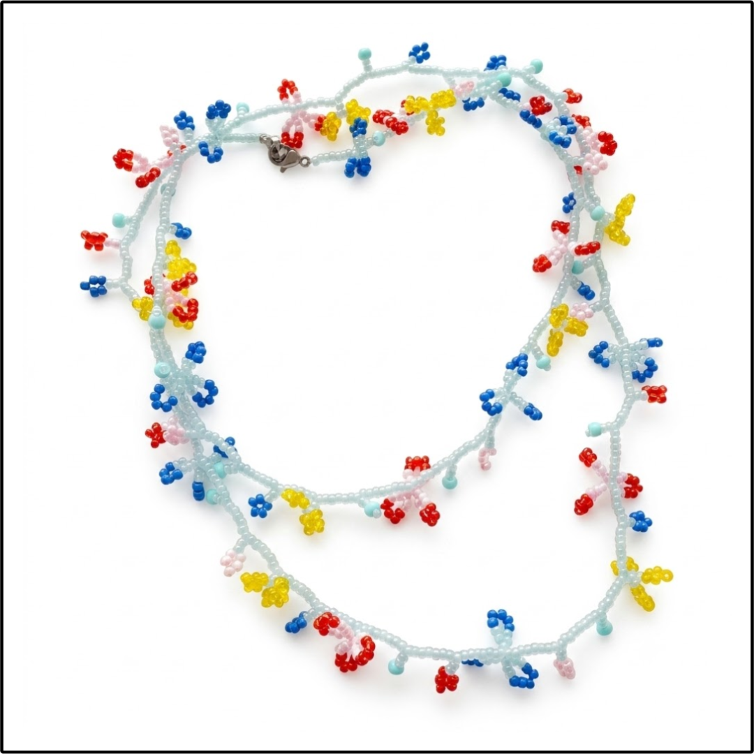 Layered Wildflower Necklace