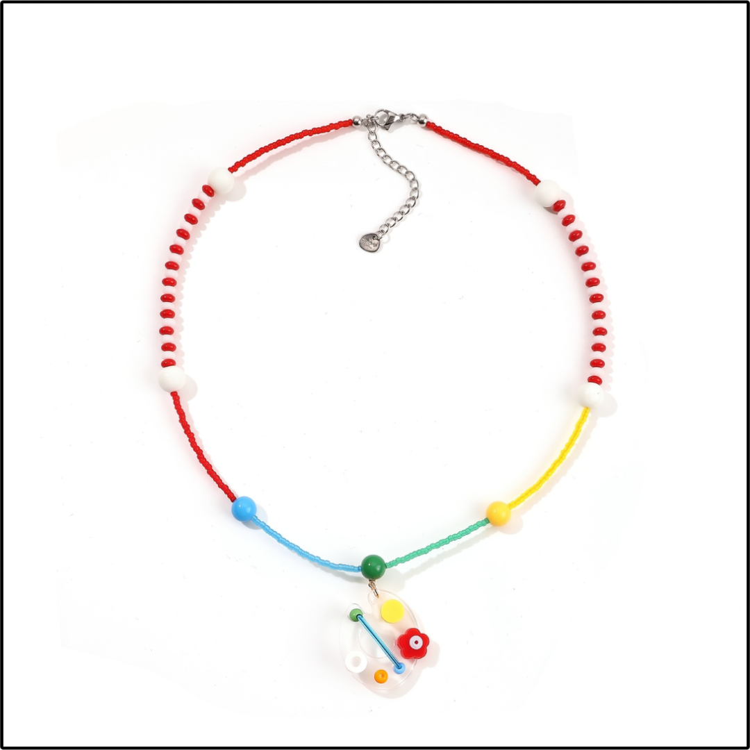 Artist Palette Necklace