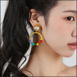 Amber Spectrum Earrings