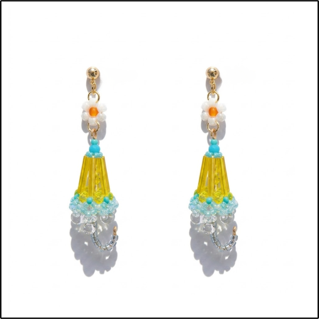 Raindrop Chandelier Earrings