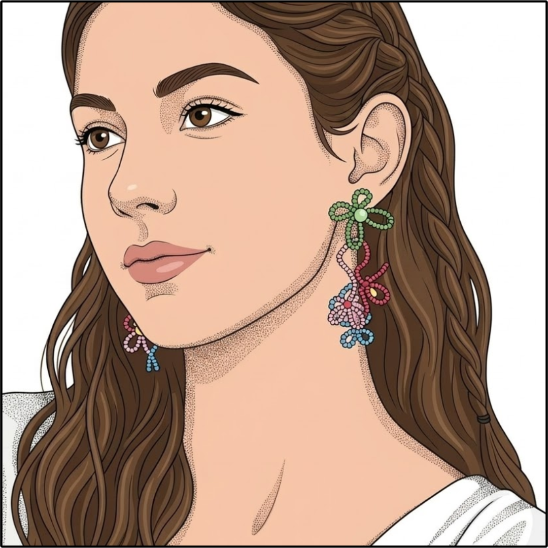 Wildflower Vine Earrings