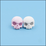 Blush Skull Earrings