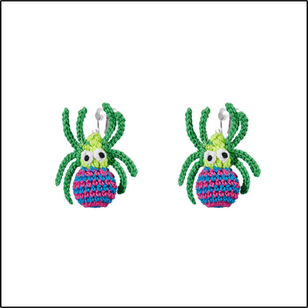 Funky Spider Earrings