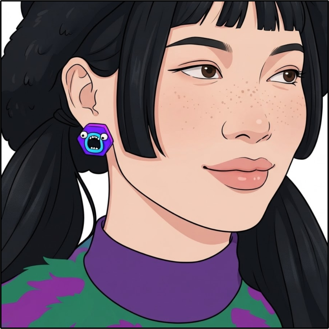 Oh No Monster Earrings