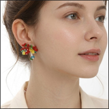 Tiny Garden Earrings