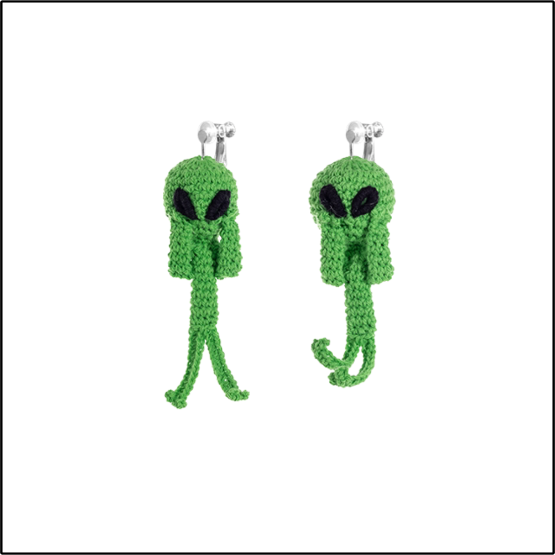 Little Alien Earrings