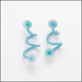 Spiral Mist Earrings