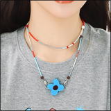 Magnetic Blossom Necklace
