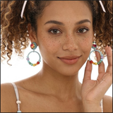 Amber Spectrum Earrings