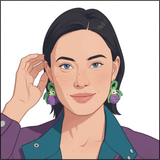 Funky Spider Earrings