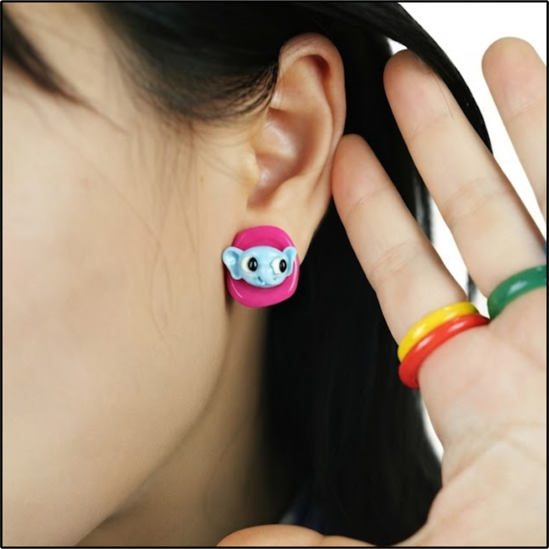 Tiny Zoo Earrings
