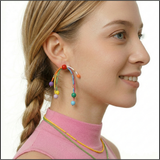 Beaded Vault Earrings