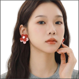Double Blossom Earrings