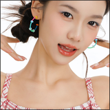 Rainbow Loop Earrings
