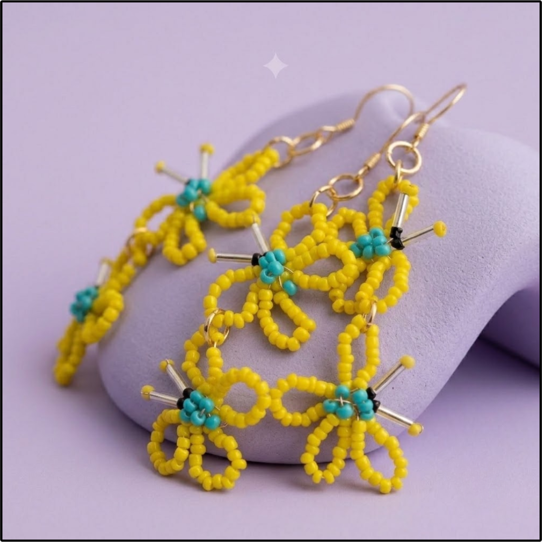 Sun Flutter Earrings