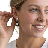Noir Ghost Earrings