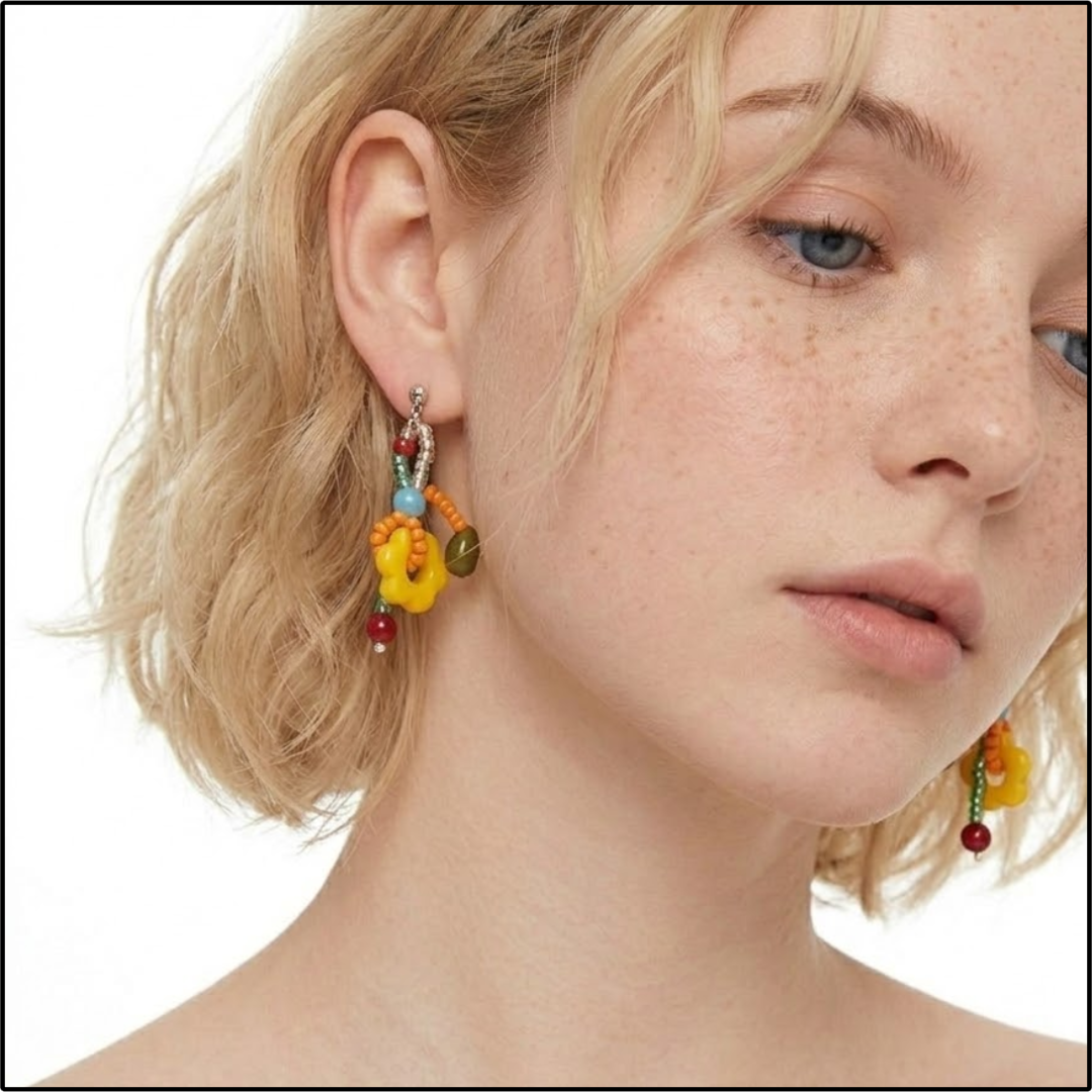 Confetti Drop Earrings