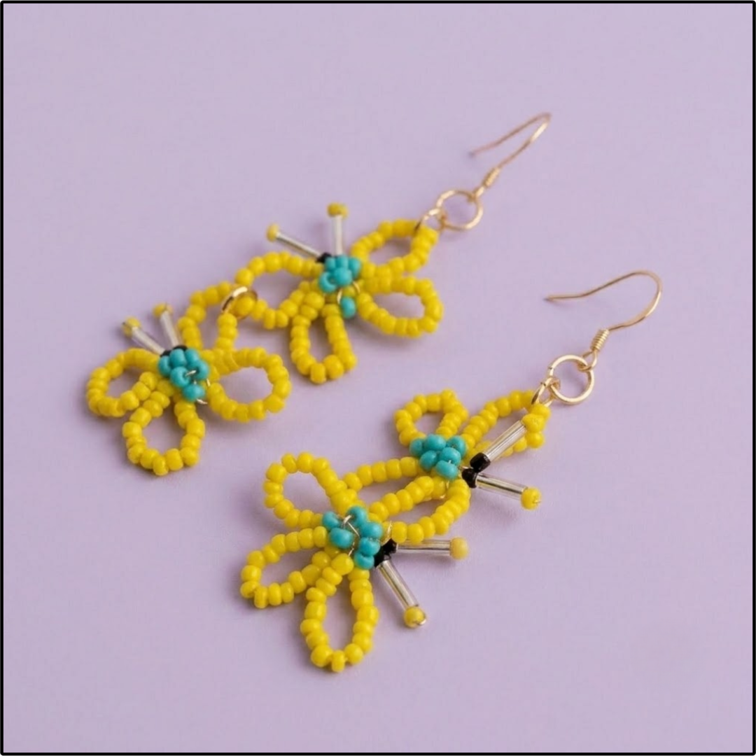 Sun Flutter Earrings