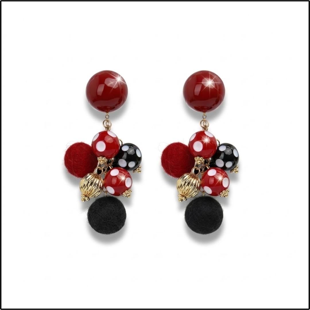 Polka Sphere Earrings