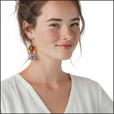 Candy Cat Drop Earrings