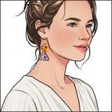 Candy Cat Drop Earrings