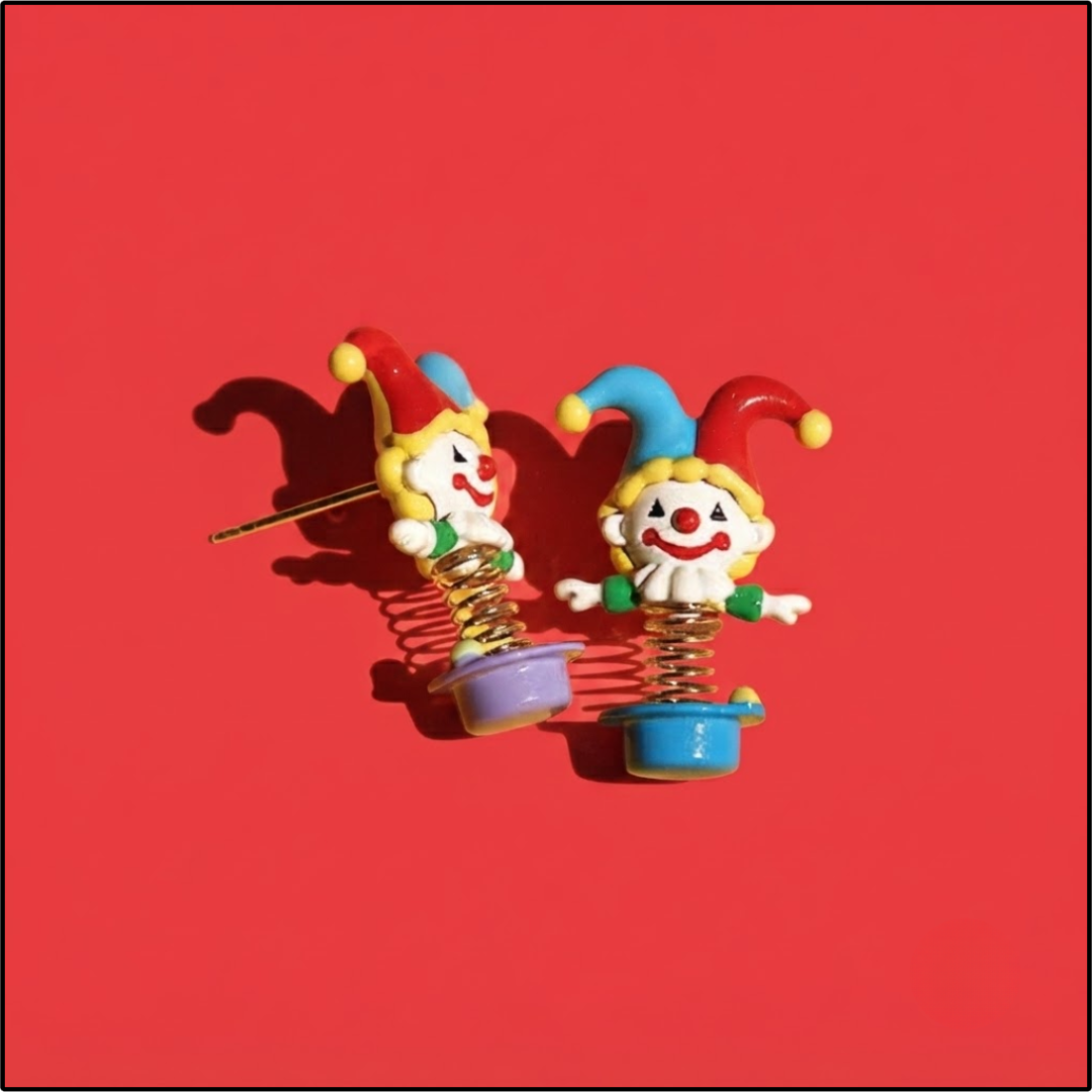 Bouncy Jester Earrings