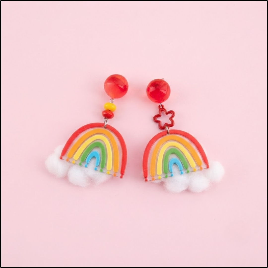 Hello Rainbow Earrings