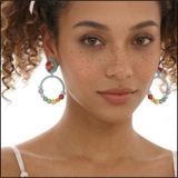 Amber Spectrum Earrings