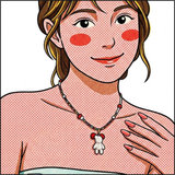 Pearl Bear Party Necklace