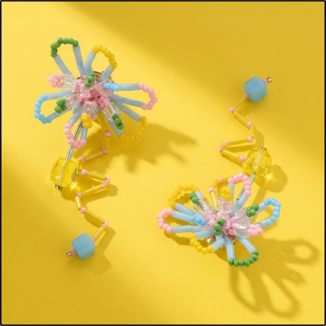 Fireworks Drop Earrings